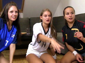 Plan sex 4 with 3 supporters of football! 1